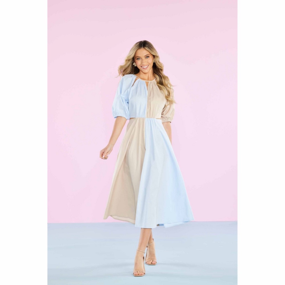 Mud Pie Hutton Midi Dress  Small - NEW!